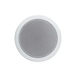 Digital Amplifier Ceiling Speaker with Fireproof Metal Shell RJ45 & PoE Dual Core DSP for VoIP Paging Network Ceiling Speaker