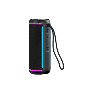 Dignity Portable Speaker 50W HD Sound and Deep Bass IPX6 Waterproof TWS LED Lights EQ USB Play for Home