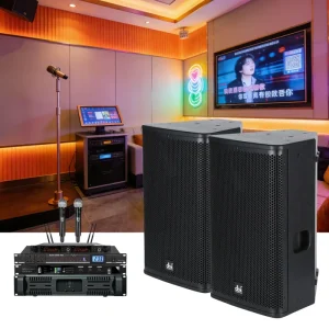 Dual 10 Inch 2 Way Full Range Speaker System Professional Studio Cinema Audio Sound Equipment PA Speakers Set for Party