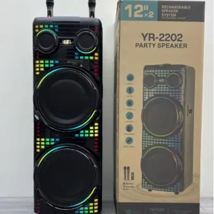 Dual 12 Inch Outdoor Sub Woofer Professional Audio DJ Speaker Box PA Systems Speaker