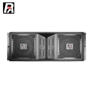 Dual 12 Inch Professional DJ System Line Array Speaker Audio PA Sound Stage System 8ohm Impedance