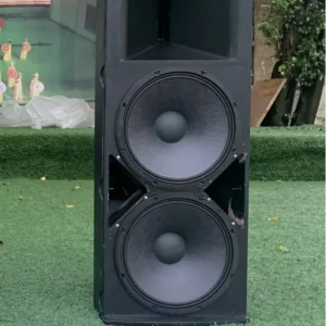 Dual 15 Inch 1000W RMS Two Way Full Range Speaker System Professional Loudspeaker PA Speakers