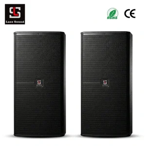 Dual 15 Inch Professional Loudspeaker Sound System 1600W High Power Full Range Speaker for Stage & Events