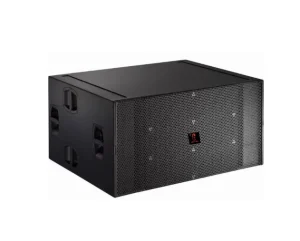 Dual 18-Inch Neodymium 4 Ohm Subwoofer Titanium Alloy Diaphragm 1600W/3200W Peak Power for Line Array Systems Bars Music