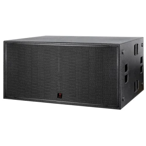 Dual 18 Inch Neodymium Passive Subwoofer Heavy Bass High Power 1200W High SPL Titanium Alloy Diaphragm Speaker for Stage Concert
