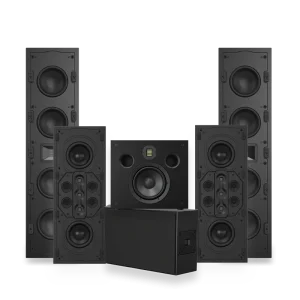 Dual 6.5 inch Wall mounted Professional Speakers 350 watt for Audio System and Accessories