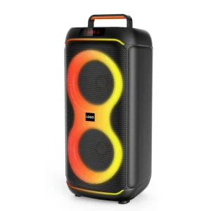 Dual 8″ 30W Portable Speaker 5.2 Wireless Mic RGB Lighting for Parties Commercial Use OEM ODM Outdoor Party Speakers