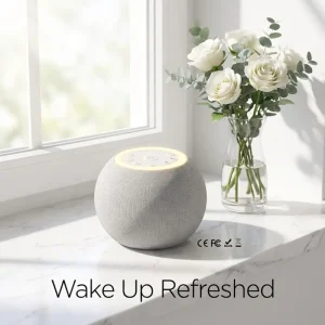 Durable White Noise Sound Machine With Memory Function 24 HD Sounds Portable Sleep Therapy Device for Hotel Camping Use