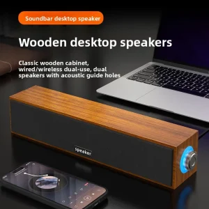 E3090 Wired 2.0 Channel 2 inch Woofer Desktop Speaker Dual Speaker Subwoofer Home Computer Stereo Audio Laptop Entertainment