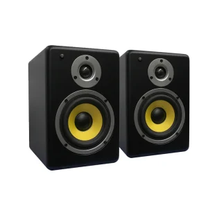 E404 Recording Studio Monitor Speaker Wooden Cabinets Powered Studio Monitor Speakers Audio Speakers