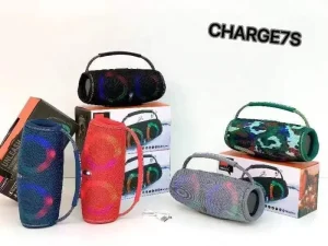 E7 RGB Handle Portable Wireless Speaker Music Player Outdoor Charge LED Multi Function Audio System for Universal Device