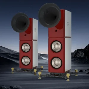 ESD Audio Crane Beryllium Diaphragm Carbon Fiber Horn Excitation Driven HIFI Audio Loudspeaker