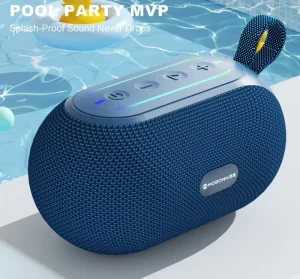 Easy carry 7W Dual color Mold Process Mini Speakers Bluetooth Portable Waterproof IPX7 Wireless Outdoor Hiking Speakers