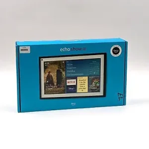 Echo Show 15 Full HD 15.6″ Smart Display with Alexa Black White Speaker