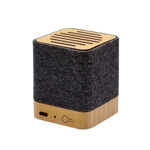Eco friendly Bamboo Wood and Rpet Housing Portable Wireless Speaker Environmental Protection Subwoofer Stereo BT Audio