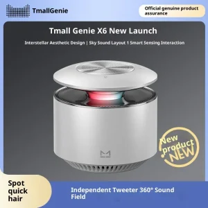 Elf X6 Sky Sound Smart Speaker with RGB LED Lighting Big Volume for Audio AI Model Q&A