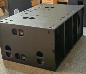 Empty Subwoofer Cabinet Box Dual 21 Inch Professional PA Bass Speaker