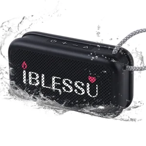 Event Gift Portable Wireless Speaker F18 Clear Sound IPX5 Waterproof All Day Playtime BT5.3 Custom LOGO Outdoor Wireless Speaker