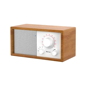 Exclusive Vintage Style Wooden Bluetooth Speaker BT FM Radio Wireless Speaker FM AM SW Radio Auxiliary