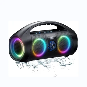 F29 Powerful Sound Bluetooths Speaker Punchy Subwoofer Party Speaker with Colorful RGB Cool Dynamic Light