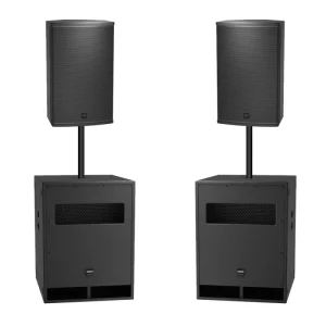 FLEX P15S 600w Active DJ Audio System Sound Bar with Speaker Box 15 Inch Woofer Super Bass Subwoofer