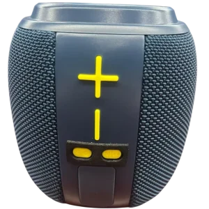 Fabric Portable Wireless 5.3 Speaker Subwoofer RGB LED IPX5 Waterproof Strong Bass Surround Sound Built-in