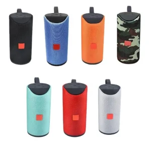 Fabric Wireless Outdoor Speaker Waterproof IPX6 BT Mini Bluetooth Speaker Portable