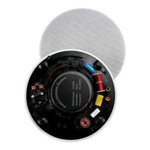 Factory 30W HIFI Ceiling Speaker 6.5inch 8ohm Impedance Passive 2-way Coaxial Ceiling Speaker for Home Conference