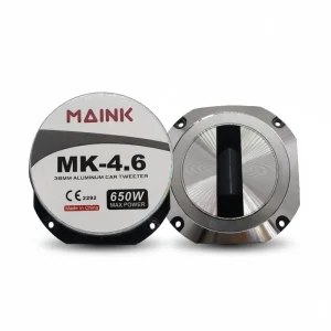 Factory 38MM Aluminum Car Tweeter 4.6 Inch 650W In Stock Customizable Fast Shipping OEM Available