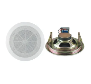 Factory 5 Inch 10W 100V Metal Ceiling Speaker with Rodent resistant Net