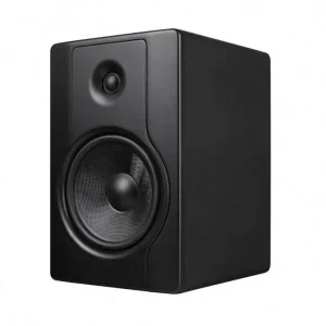 Factory 5 Inch 8 Inch Carbon Wood Two Way Active Speakers Studio Monitor Speaker for Livestream Show Computer