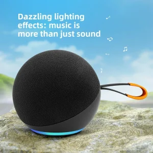Factory Custom Wireless Fabric Bluetooth Speaker with Deep Bass Subwoofer and TF Card Slot for Desktop Home Office Travel