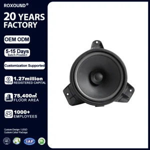 Factory Direct 4.5 Inch 4Ω External Magnet Car Speaker Accessories Full Range Speaker for OEM Automotive Audio