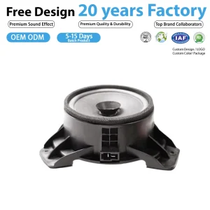 Factory Direct 4.5 Inch Full Range Car Speaker Accessories Automotive Audio and OEM ODM Systems