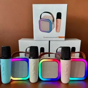 Factory Direct Sale Home K12 Karaoke Machine Portable Speaker System Karaoke Speaker with Mic and BT