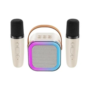Factory Direct Sell Colorful Lights Kids& Adult Karaoke Machine Portable Karaoke Party Speaker