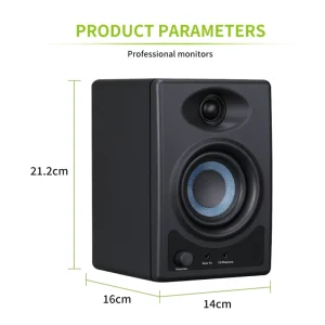 Factory Direct Supply 3.5 Inch Studio Senior Active Monitor Speakers