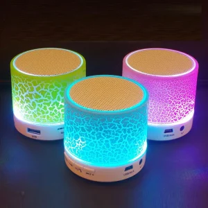 Factory Mini Wireless for Speaker Portable Computer IPX4 Waterproof 5W Output RGB LED Light Colorful Music Box