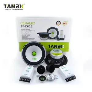 Factory New Design 6.5 Inch 2-way Car Component Speaker Full Range Car Audio Midrange Speakers with Tweeters