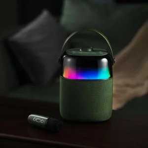 [Factory OEM] Wupro X Xiaomi BT Smart Speaker 35W Golden Power Portable Mini Wifi Karaoke Player with Mic