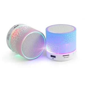 Factory Price Mini Wireless BT Speaker Hands Free LED TF Card Slot Bass Speaker Portable Stereo MP3 Music Player