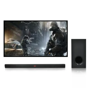 Factory Price New Arrival Latest Design 2.1 System Home Theater Hifi Soundbar for TV