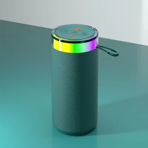 Factory RGB Light 5-10W Portable Water Cup Speaker Cylindrical Party Speaker for Mobile Phone Computer