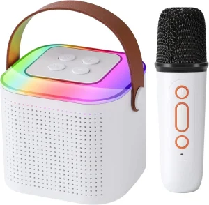 Factory Selling Outdoor Children’s Karaoke Machine Portable Wireless Microphone Speaker for Adult Karaoke Birthday Party Gifts