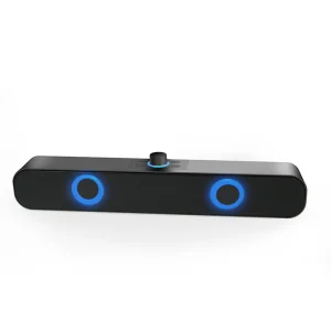 Factory Subwoofer Speaker Bass RGB LED Light Soundbar Home Theater System Computer Speaker