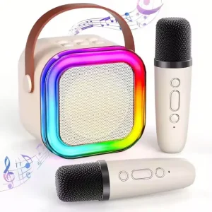 Factory Supply K12 Party Speaker Karaoke Speaker with Mic Mini Portable Wireless Karaoke Speaker for Home