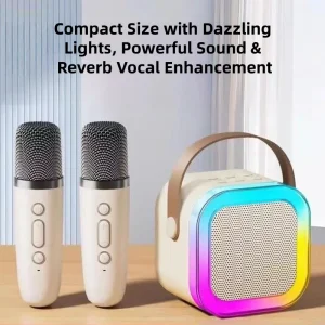 Fashion Design High-end Version 5W Mini Portable Stereo Speaker K12 Built-in Mic CE Certification for Outdoor Home Parties