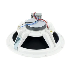 Fast Mount Abs Plastic White Round Full Range Ceiling Speaker PA System Loudspeaker HiFi Audio System Ceiling Speaker