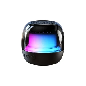 Fidget Spinner Speaker BT5.4 IPX5 Waterproof Deep Bass Subwoofer RGB Lights TF Card TWS Handsfree Mini Portable Strap