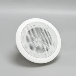 Fire Broadcast Ceiling Speaker Model 100 5″ 5W 10W 8 Plastic Cabinet Public Address System Professional Home Theatre